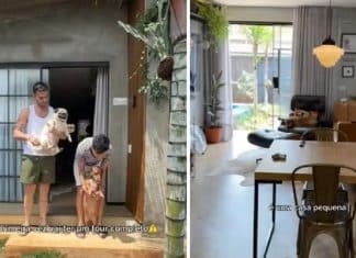 Casal viraliza na web ao promover reforma de baixo custo em casa popular