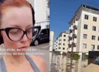 Influenciadora viraliza ao mostrar antes e depois de lugares onde vivia no RS