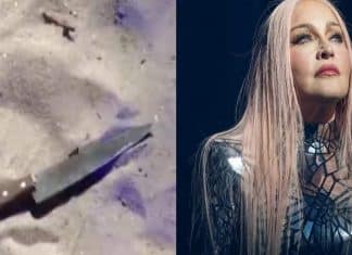 Show da Mandonna: Fiscais encontram facas enterradas na areia de Copacabana