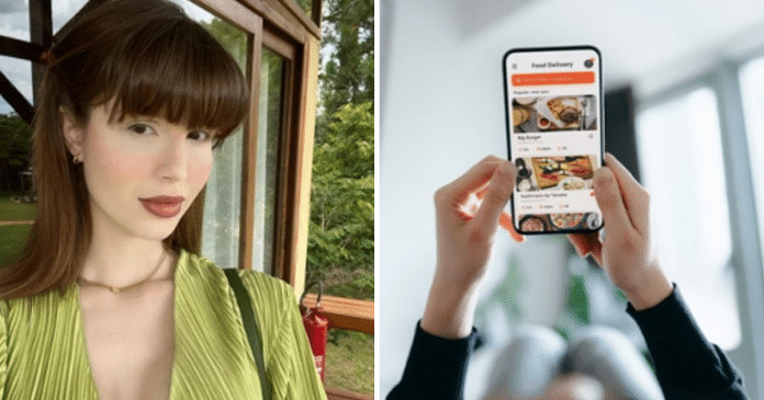 Influencer vegana descobre traição do namorado através de aplicativo de delivery