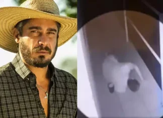 Ator de Pantanal foi filmado desnorteado por câmera de segurança antes de morrer