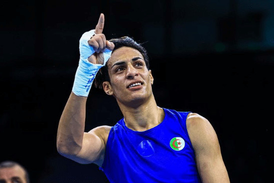 contioutra.com - Boxeadora argelina se pronuncia e vai para final depois de pol&ecirc;mica de g&ecirc;nero