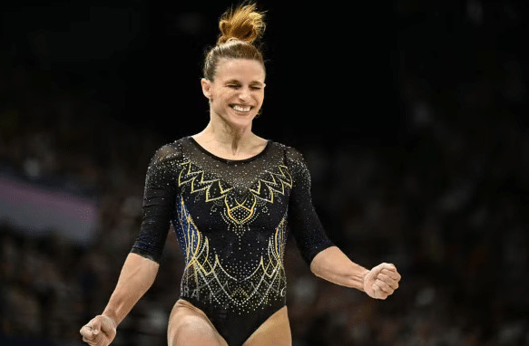 contioutra.com - Jade Barbosa &eacute; quem desenha os collants da sele&ccedil;&atilde;o brasileira de gin&aacute;stica art&iacute;stica
