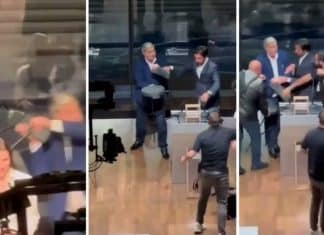 Video de outro ângulo mostra o que aconteceu após Datena agredir Pablo Marçal com cadeira em debate