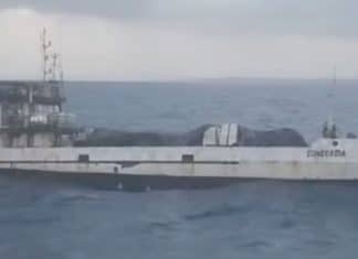 Vídeo mostra navio Concórdia momentos antes de naufragar em Pernambuco