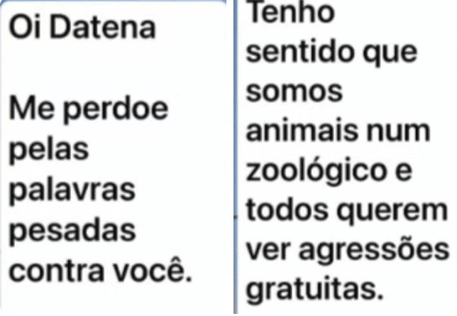 contioutra.com - Datena revela mensagens de desculpas de Pablo Mar&ccedil;al antes da cadeirada