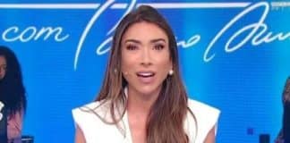 Patrícia Abravanel faz discurso emocionado em 1º programa sem Silvio Santos; assista!