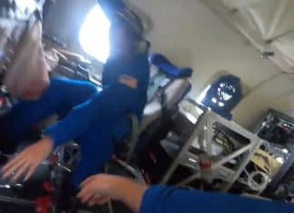 Vídeo apavorante mostra interior de avião voando dentro do furacão Milton