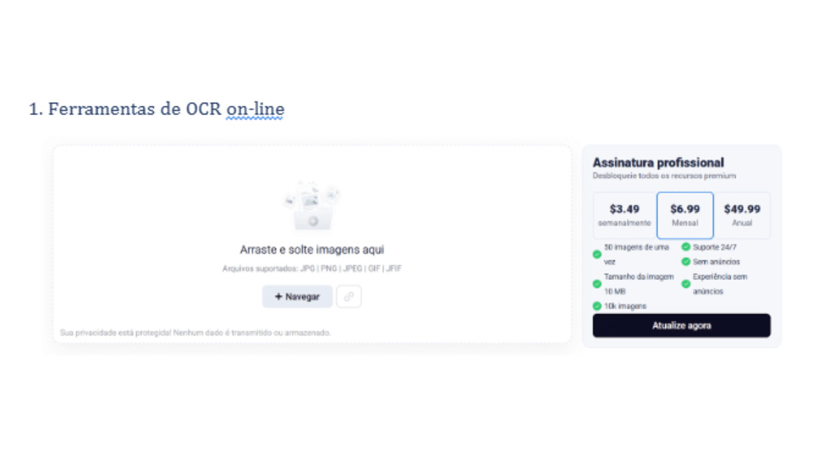 contioutra.com - Qual &eacute; a melhor maneira de converter imagem em texto?