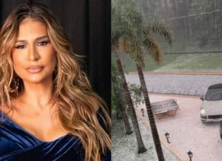 Simone Mendes soma prejuízos por causa da chuva: mansão alagada e carros de luxo amassados