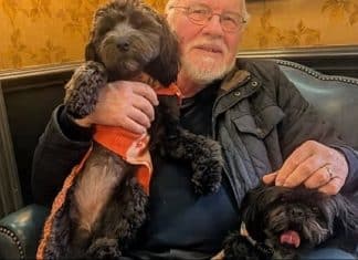 Aos 75 anos, aposentado faz bilhete inusitado pedindo para conhecer os cães dos vizinhos e tem a melhor resposta