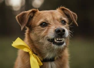 Se você vir um cachorro com laço amarelo, não se aproxime antes de ler isso