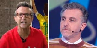 Luciano Huck dá troco ao vivo após ser xingado por Craque Neto Luciano Huck dá troco ao vivo após ser xingado por Craque Neto
