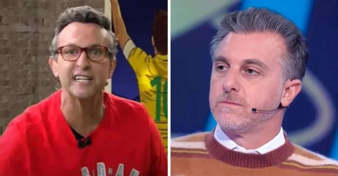 Luciano Huck dá troco ao vivo após ser xingado por Craque Neto