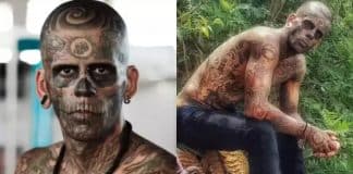 ANTES E DEPOIS CHOCANTE: ‘Mais tatuado do Brasil’ aparece quase sem marcas após 5ª sessão a laser no rosto ANTES E DEPOIS CHOCANTE: ‘Mais tatuado do Brasil’ aparece quase sem marcas após 5ª sessão a laser no rosto