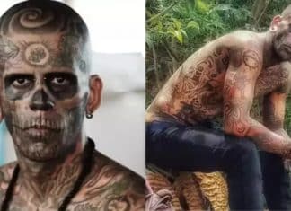 ANTES E DEPOIS CHOCANTE: ‘Mais tatuado do Brasil’ aparece quase sem marcas após 5ª sessão a laser no rosto