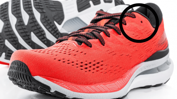 Para que serve o buraquinho extra nos tênis?