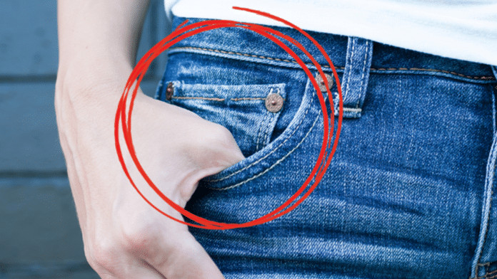 Para que serve o pequeno bolso dentro do bolso do jeans?