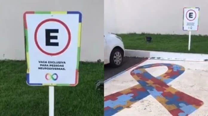 Motorista critica vaga reservada “colorida” e acaba expondo algo que nem ele mesmo percebeu na gravação