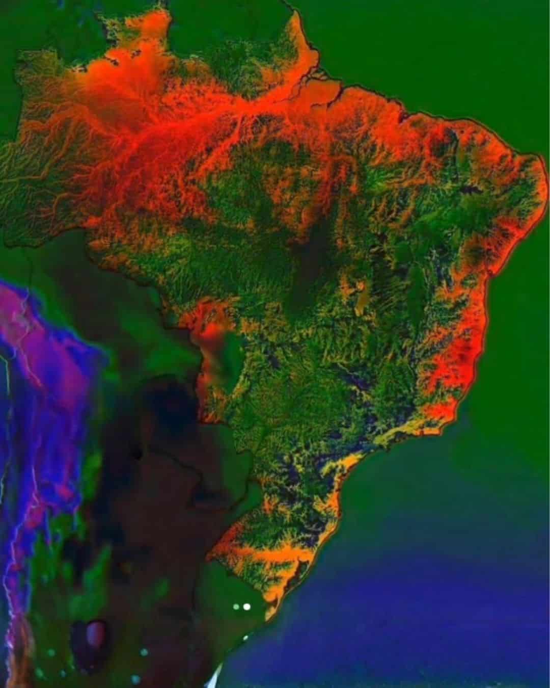 contioutra.com - Extremo calor ir&aacute; assolar o Brasil at&eacute; 2 de janeiro com temperaturas de at&eacute; 41&deg;C - veja o gr&aacute;fico e se sua cidade est&aacute; na lista