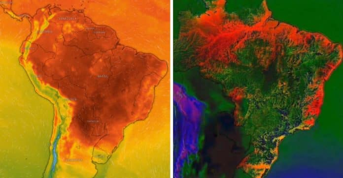 Extremo calor irá assolar o Brasil até 2 de janeiro com temperaturas de até 41°C – veja o gráfico e se sua cidade está na lista