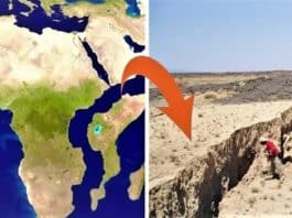 rachadura áfrica novo oceano