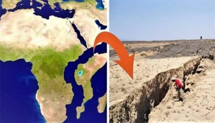 Rachadura colossal corta 13 países da África e cientistas dizem que um novo oceano já começou a nascer – veja fotos!