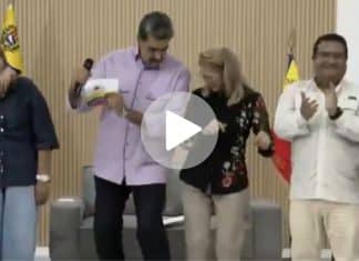 VÍDEO: ‘Dancinha’ de Maduro teria sido ‘gota d’água’ para ataque de Trump (e dá muita vergonha alheia!)