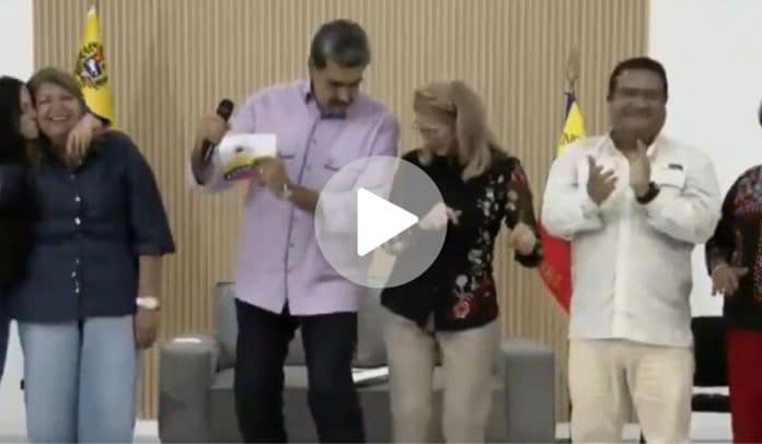 VÍDEO: ‘Dancinha’ de Maduro teria sido ‘gota d’água’ para ataque de Trump (e dá muita vergonha alheia!)