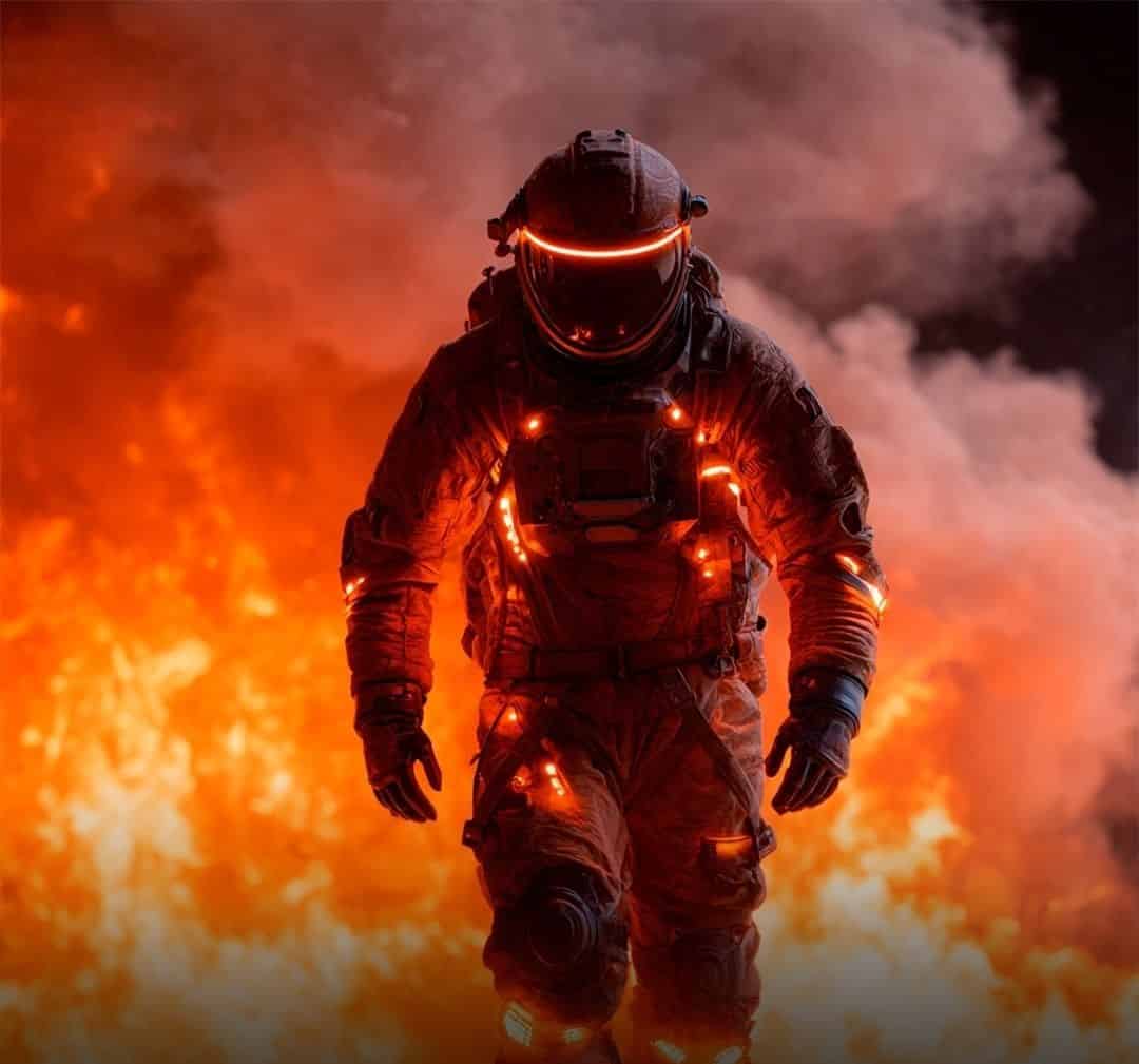 China desenvolve tecido para bombeiros que suporta até 1200 °C sem deformar ou derreter contioutra.com - China desenvolve tecido para bombeiros que suporta até 1200 °C sem deformar ou derreter