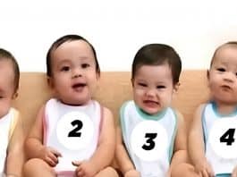 Qual bebê é uma menina