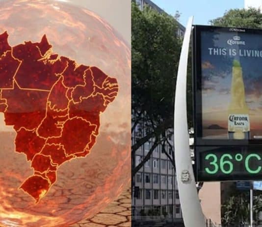 Frio de outono adiado: veja quais os 5 estados atingidos pela nova bolha de calor de quase 40°C calor março 2026