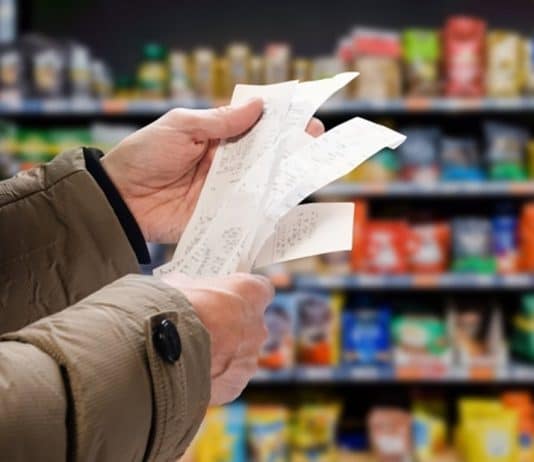 nunca saia do supermercado sem o recibo