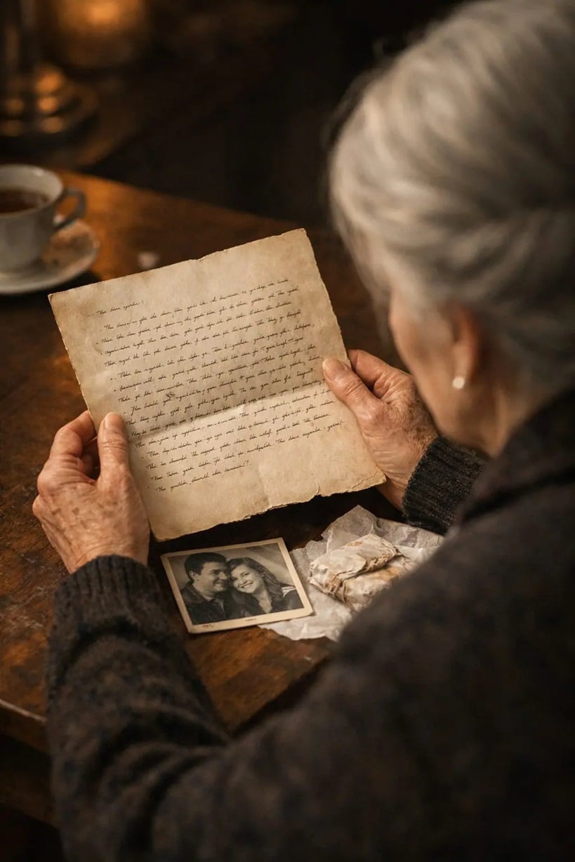 contioutra.com - "N&atilde;o abra antes do meu adeus": O conte&uacute;do da carta secreta que mudou a vida desta idosa no seu anivers&aacute;rio