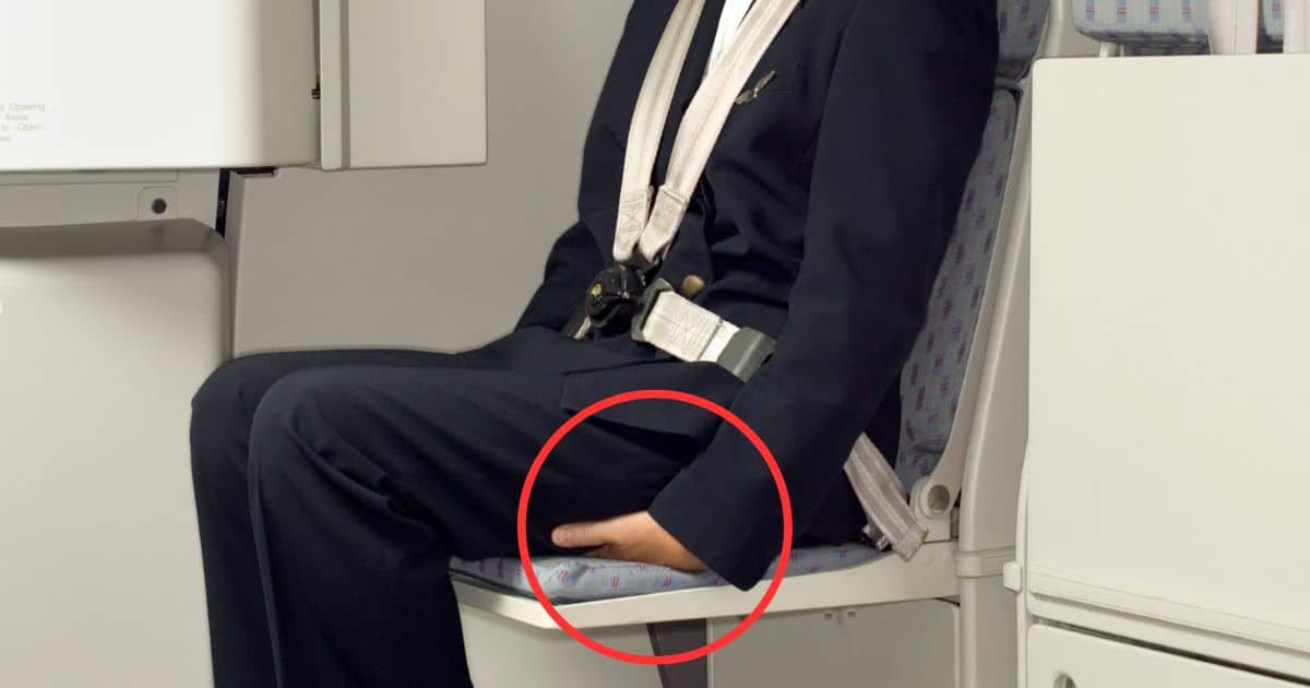 contioutra.com - Viu a aeromo&ccedil;a sentada nas m&atilde;os? N&atilde;o &eacute; descanso! Ela est&aacute; se preparando para o pior e voc&ecirc; deveria saber o motivo agora