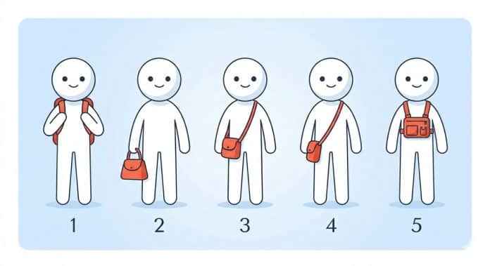 teste da bolsa 2026 Você acha que é só um hábito? O modo como carrega sua bolsa revela quem você é de verdade