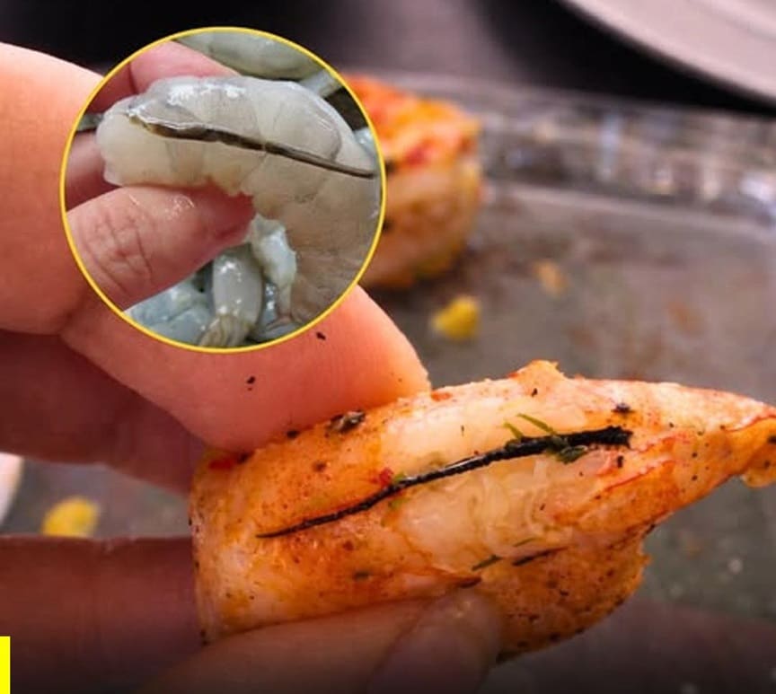 contioutra.com - Se voc&ecirc; j&aacute; comeu camar&atilde;o com a veia preta sem tirar, precisa saber o que aconteceu dentro do seu corpo