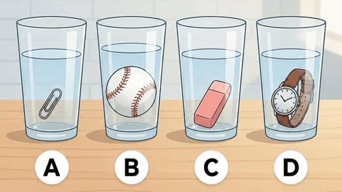 Qual copo contém mais água Qual copo contém mais água? Seu palpite revela se você é mais generosa ou mais egoísta