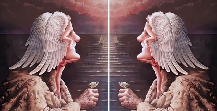 A 1ª coisa que você reconhecer nesta imagem revela se você tem tendência narcisista ou ecoísta