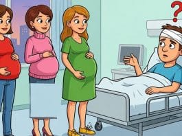 Ele sofreu um AVC. A esposa está ao lado dele, mas quase ninguém percebe quem é Ele teve um AVC e perdeu a memória. Qual é a esposa