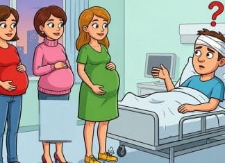 Ele sofreu um AVC. A esposa está ao lado dele, mas quase ninguém percebe quem é