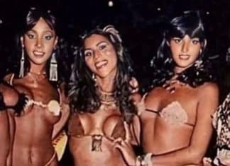 Esta imagem de 1982 reúne cinco figuras marcantes — uma delas se tornaria famosa no país