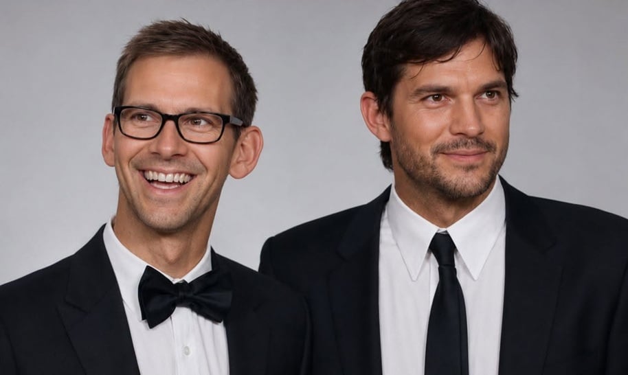 contioutra.com - O irm&atilde;o g&ecirc;meo de Ashton Kutcher quase morreu aos 13 anos e depois ensinou algo inesquec&iacute;vel ao ator