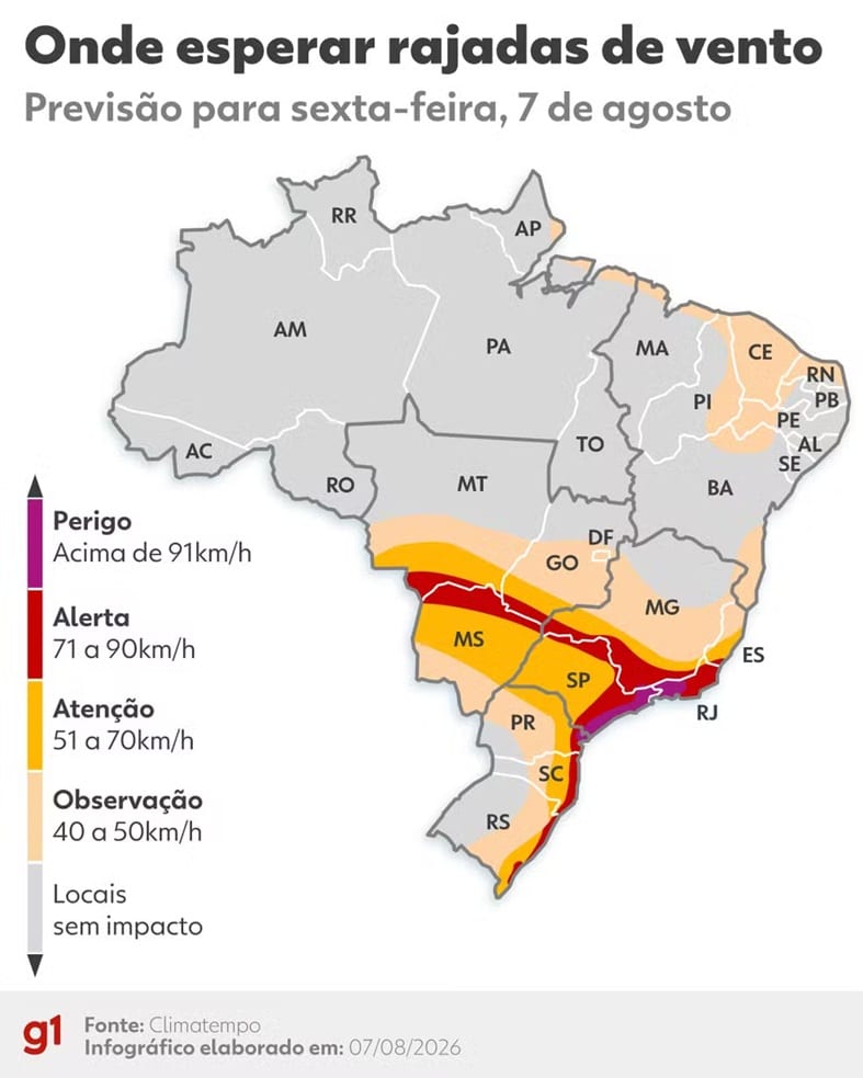 contioutra.com - Ciclone-bomba chega ao Brasil e governo emite alerta para ventos de at&eacute; 110 km/h; veja se a sua cidade est&aacute; na lista