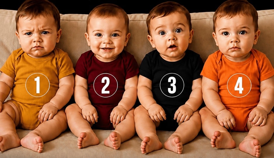 contioutra.com - Qual beb&ecirc; chamou sua aten&ccedil;&atilde;o primeiro? A resposta pode revelar um tra&ccedil;o marcante da sua personalidade