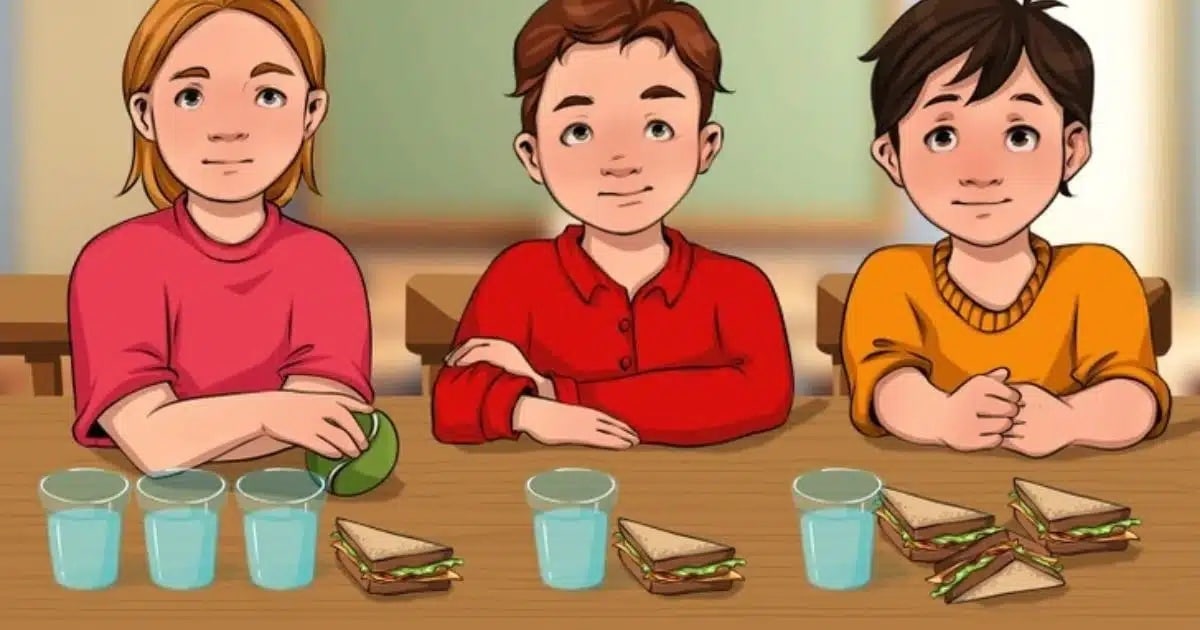 contioutra.com - Qual crian&ccedil;a tem 3 m&atilde;es? O detalhe escondido na imagem est&aacute; confundindo muita gente