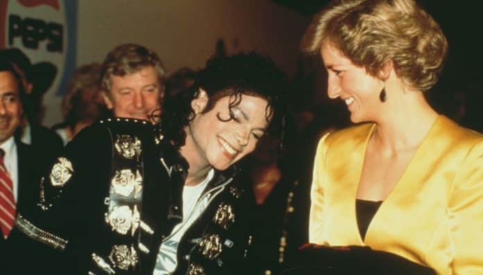 Diana e Michael Jackson só se encontraram uma vez, mas o que aconteceu depois surpreende