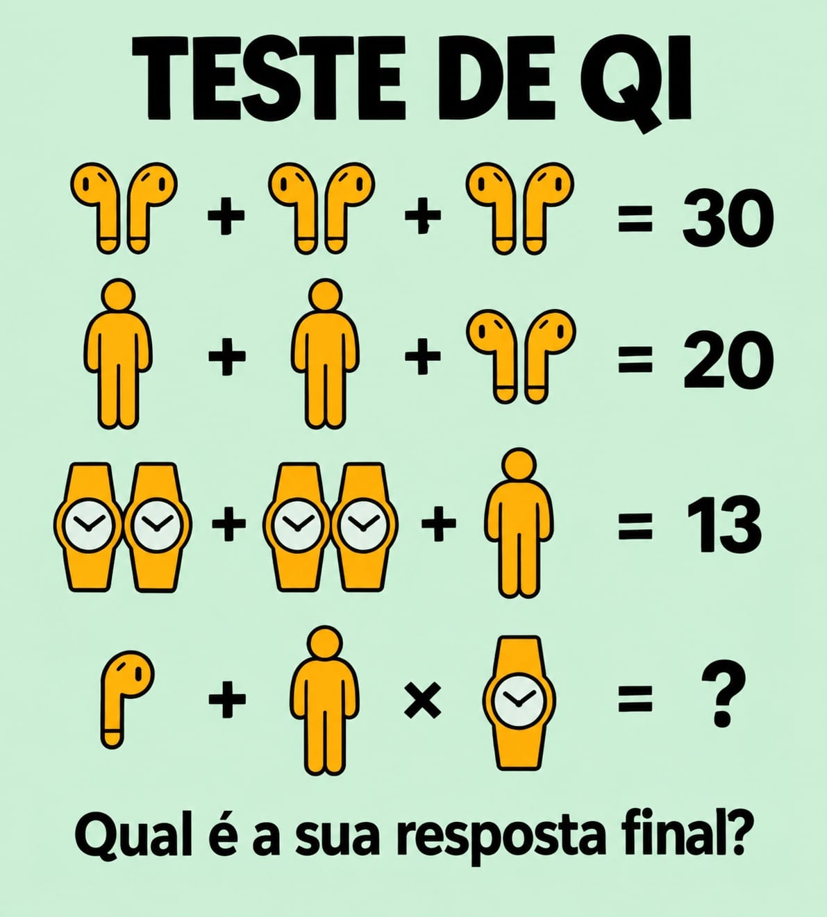 contioutra.com - Voc&ecirc; pode resolver todas as contas certas e ainda errar este enigma por um &uacute;nico detalhe
