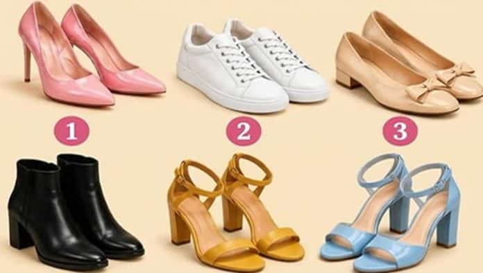 Qual desses seis sapatos você escolheria primeiro? A resposta pode ter mais significado do que parece