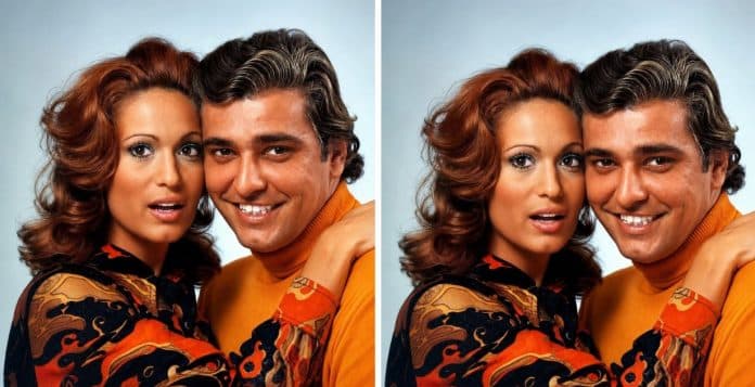 Essa foto icônica tirada há mais de 50 anos reúne duas estrelas da TV brasileira. Reconhece quem são?